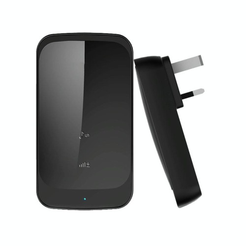 C03 1 per 1 campanello con sensore tattile impermeabile IP44 domestico senza fili (spina UK nera)