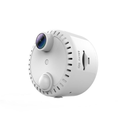 R10 4K HD Visione Notturna Cellulare Telecamera Remota WiFi Webcam Monitor di Rete Domestica Telecamera (Bianco)