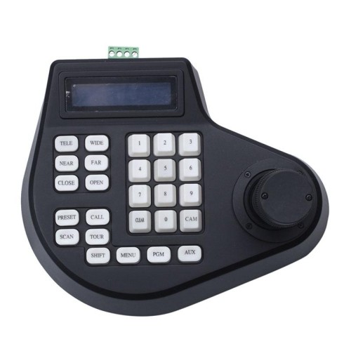 Tastiera di controllo cupola coassiale analogica 8003H RS485 PTZ, specifica: 2 assi (spina UK)
