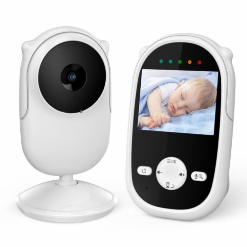 Telecamera per la cura del baby monitor con schermo LCD da 2,4 pollici SM25 (spina americana)
