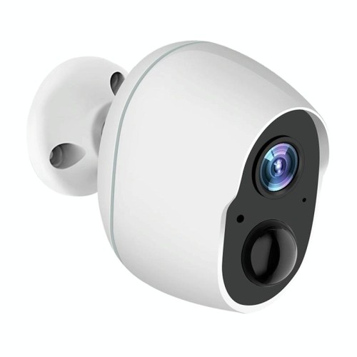 Telecamera di sorveglianza WiFi con visione notturna a infrarossi Ultra-HD per la casa, scheda di memoria: senza memoria (spina UE)