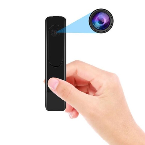 T008 Videoregistratore HD 1080P (nero)