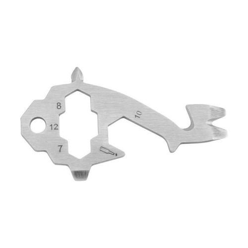 Chiave inglese da esterno a forma di giraffa, apribottiglie, utensile multiuso in acciaio inossidabile
