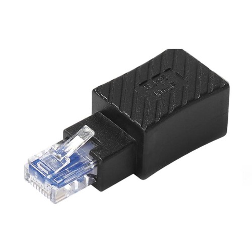 Adattatore di estensione dritto con convertitore maschio a femmina RJ45 per cat5 cat6 cat6 Cavo di rete Ethernet LAN