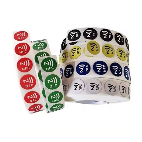 Etichette adesive NFC Music Tags con chip Ntag215 RFID, inserto bagnato