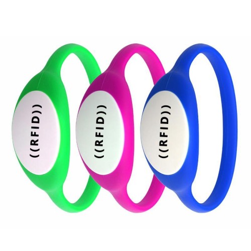 Braccialetti RFID in silicone impermeabile NFC con chip IC C07