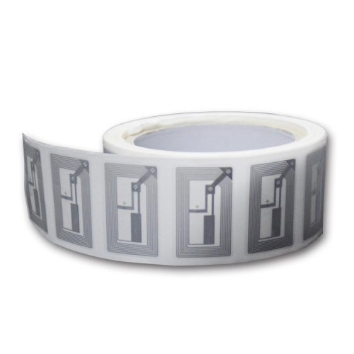 Etichette NFC adesive con chip Fudan F08, etichette HF RFID, dimensioni: 40x25 mm, intarsio a secco