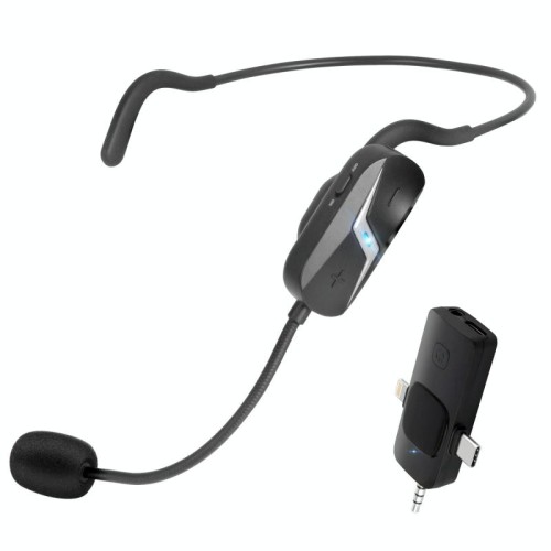 Microfono con riduzione del rumore per cuffie wireless Yanmai GF13 2.4G (nero)