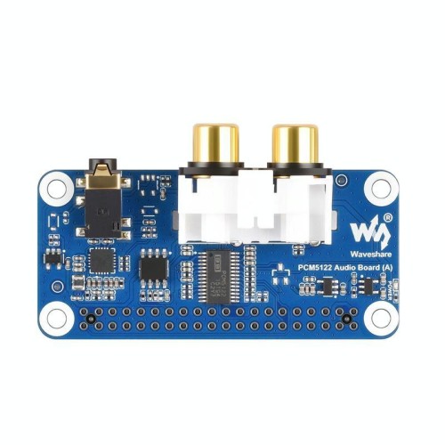 WAVESHARE PCM5122 per Raspberry Pi HIFI I2S DAC scheda audio interfaccia GPIO a 40 pin codifica decodifica stereo
