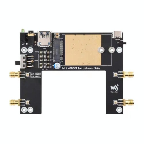 Modulo WAVESHARE SIM8262E-M2 5G per Jetson Orin, supporta reti 5G NSA e SA, posizionamento GNSS