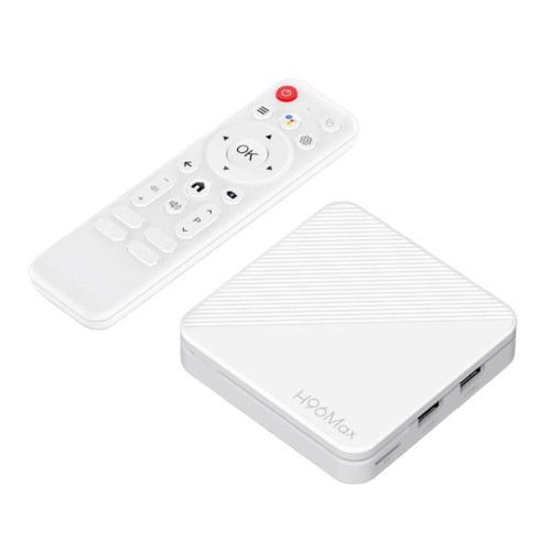 H96 Max H313 Android 14 Smart TV Set Top Box con telecomando, 2 GB + 8 GB, ARM Cortex-A53 Quad Core (spina UE)