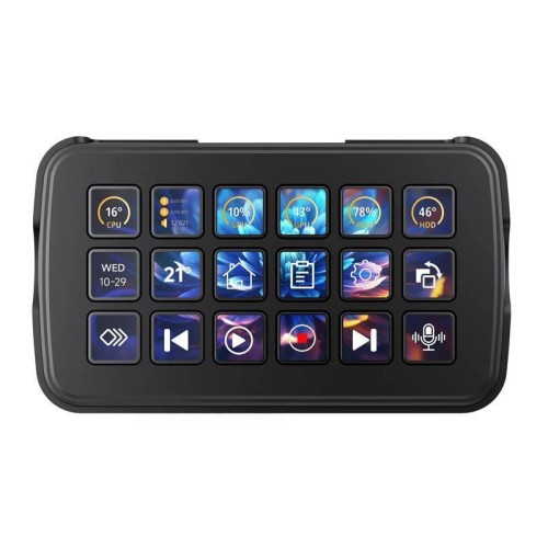 Pannello di controllo vocale AI multifunzione WAVESHARE SK18 con 18 tasti a membrana
