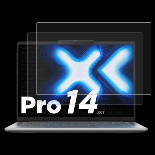 Per Lenovo XiaoXin Pro 14 2025 2 pezzi Pellicola in vetro temperato anti-luce blu 9H Privacy