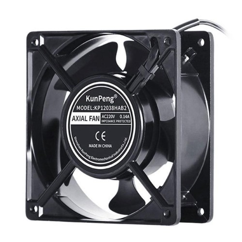 KunPeng 23W 12cm Cuscinetto a sfera Ventola di raffreddamento AC Ventilatore umidificatore industriale, Specifiche: 220V