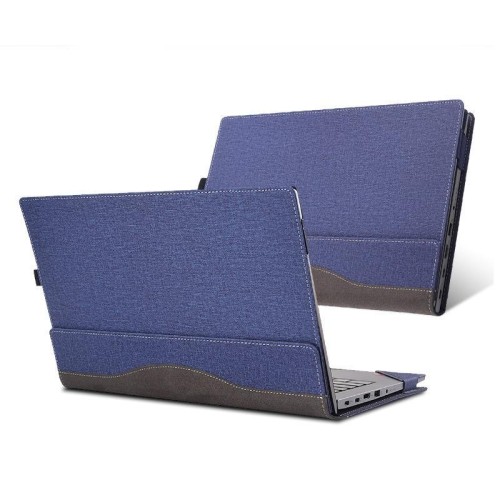 Custodia protettiva antiurto in pelle per laptop Lenovo IdeaPad Slim 5 Gen8 da 14 pollici (rosso vino)