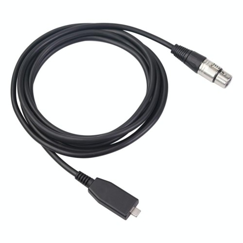 Cavo di registrazione per microfono TY18 da USB-C / Type-C maschio a femmina cannone, lunghezza cavo: 2 m
