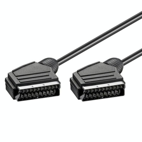 Cavo da SCART a SCART a 20 pin per DVD / HDTV / AV / TV, lunghezza cavo: 1,5 m