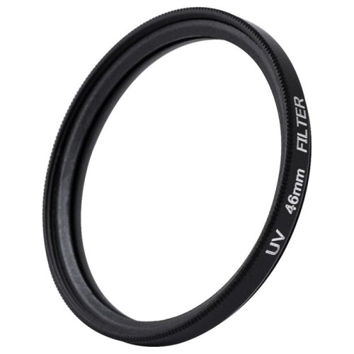 Filtro UV per fotocamera SLR da 46 mm (nero)