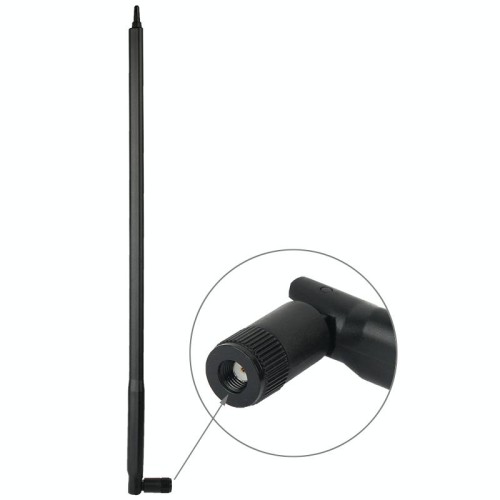 Antenna RP-SMA da 2,4 GHz 22dBi per rete router (nera)