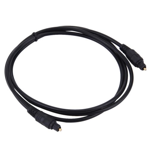 Cavo Toslink in fibra ottica per audio digitale, lunghezza: 1,5 m, diametro esterno: 4,0 mm (placcato in oro)