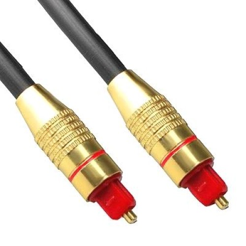 Cavo Toslink in fibra ottica per audio digitale, OD: 5,0 mm, lunghezza: 1,5 m