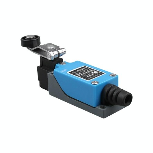 MI-8104 Braccio a rulli Mini interruttore limite (blu)
