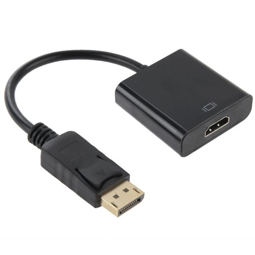 Adattatore cavo video DisplayPort maschio a HDMI femmina, lunghezza: 15 cm