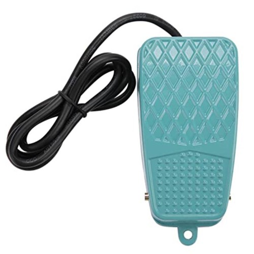 TFS-105 AC 250V 10A Interruttore a pedale con custodia in metallo antiscivolo, lunghezza cavo: 90 cm