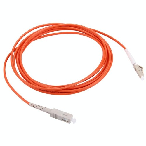 Ponticello fibra ottica multimodale LC-SC single-core, lunghezza: 3m