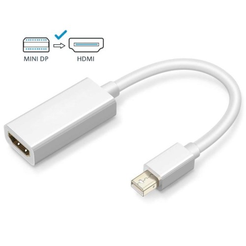 Adattatore cavo Full HD 1080P Mini DisplayPort maschio a HDMI femmina, lunghezza: 20 cm