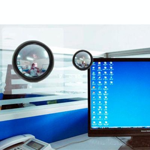 Specchietto retrovisore retrovisore per computer con vetri convessi