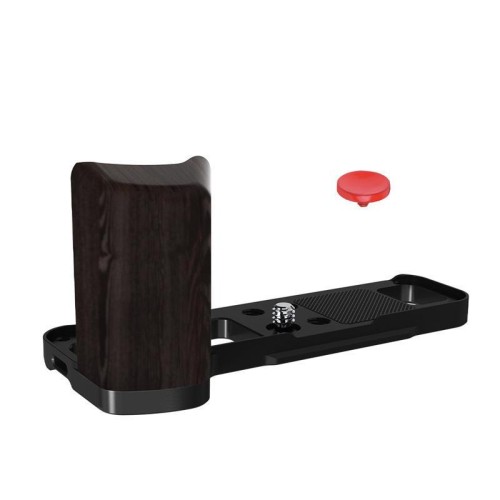 Per fotocamera Fujifilm X100VI Flymile, impugnatura a L con supporto per poggiapollice a slitta fredda, colore: nero ebano