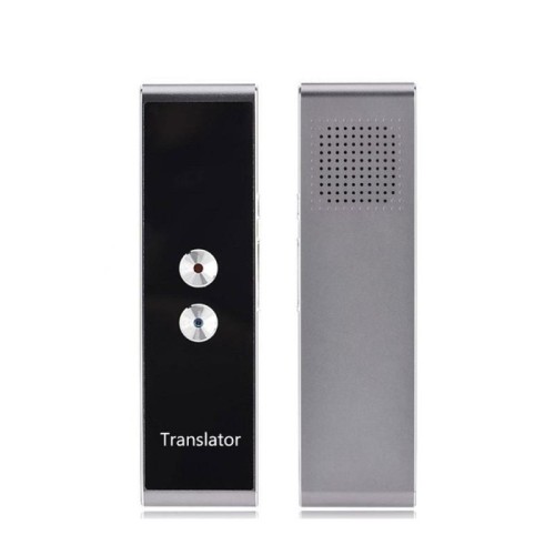 Traduttore tascabile T8 Voice 30 lingue Traduttore portatile bidirezionale in tempo reale per l'apprendimento personale Viaggiare in nero