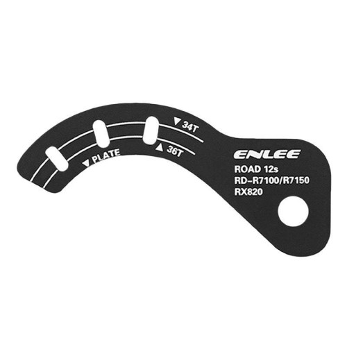 ENLEE E-GJ001 Piastra di regolazione del deragliatore posteriore della bicicletta GG Calibro di regolazione, Stile: B