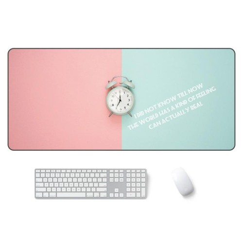 300x700x3mm AM-DM01 Gomma Proteggi il polso Anti-slip Office Study Mouse Pad (27)