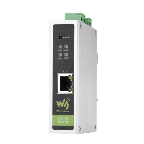 Convertitore di protocollo bidirezionale WAVESHARE CAN FD / ETH compatibile con CAN 2.0A/2.0B (32598)