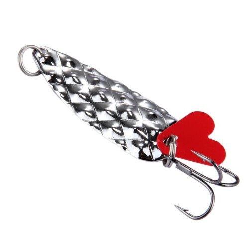 Esche da pesca con paillettes a forma di ananas Esche da pesca artificiali con ganci, lunghezza: 5 cm