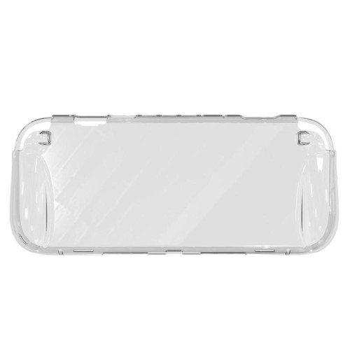 Custodia protettiva in TPU trasparente per console di gioco Nintendo Switch 2 (glitter bianco traslucido)