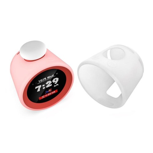 Custodia protettiva in silicone per Nintendo Sound Clock Alarmo Smart Motion Alarm (traslucida)