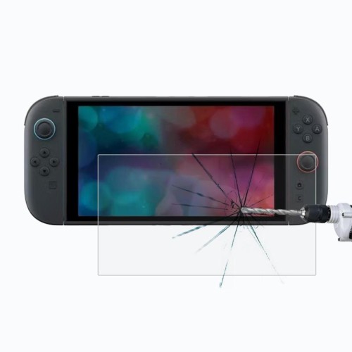 Per Nintendo Switch 2 Pellicola in vetro temperato 0,26 mm 9H 2,5D