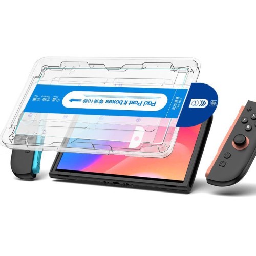 Per Nintendo Switch 2 Pellicola in vetro temperato per camera bianca Imak