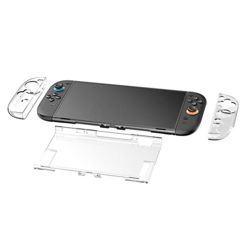 Custodia protettiva in TPU divisa per console di gioco Nintendo Switch 2 OIVO IV-SW331 (trasparente)