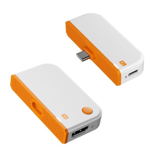 Dispositivo di mirroring dello schermo wireless portatile 2 in 1 di tipo C Dispositivo di mirroring dello schermo peer-to-peer wireless per computer HDMI