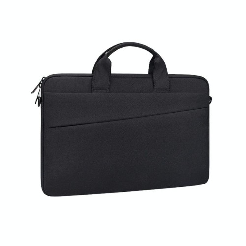 ST03S 14.1 pollici doppia tasche laterali indossabili Oxford panno morbido maniglia portatile tablet tablet tablet (rosa)