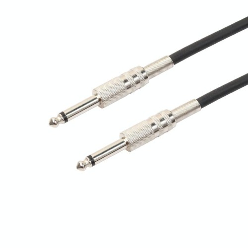 Cavo patch audio da 3 m 1/4 pollici (6,35 mm) maschio a maschio schermato jack mono