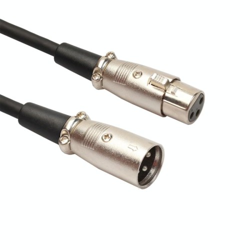 Cavo per microfono da 1,8 m a 3 pin da XLR maschio a XLR femmina