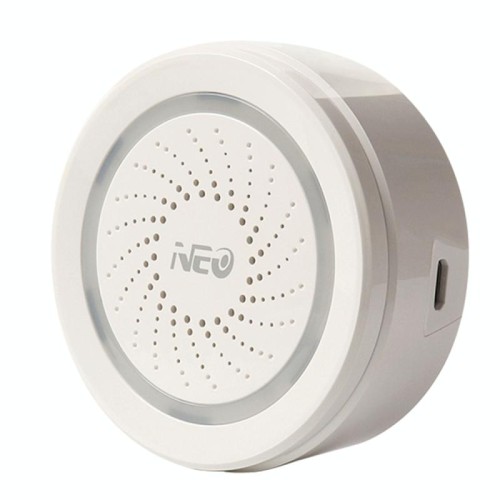 NEO NAS-AB02W Sensore di allarme sirena WiFi USB per la sicurezza degli allarmi domestici