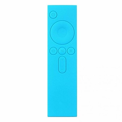 6 PCS Custodia protettiva in silicone morbido TPU Custodia protettiva in gomma per telecomando Xiaomi I Mi TV Box (rosa)