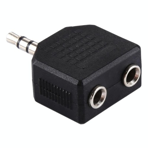 Adattatore splitter maschio da 3,5 mm a doppio femmina da 3,5 mm