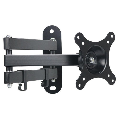 Supporto a parete telescopico e girevole per monitor LCD da 10-24 pollici (116B)